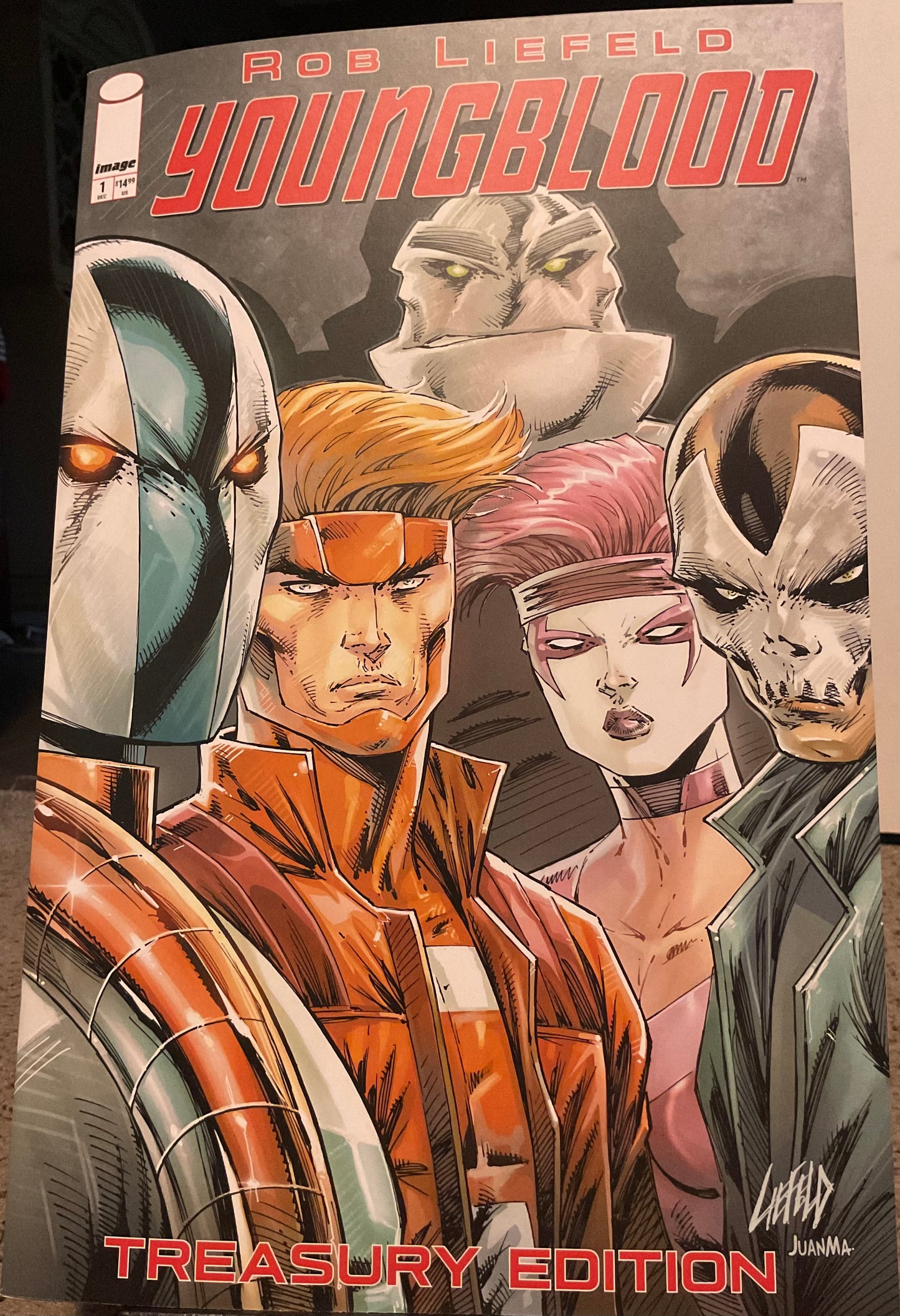 Youngblood Treasury Edition #1 2025 Stock Image