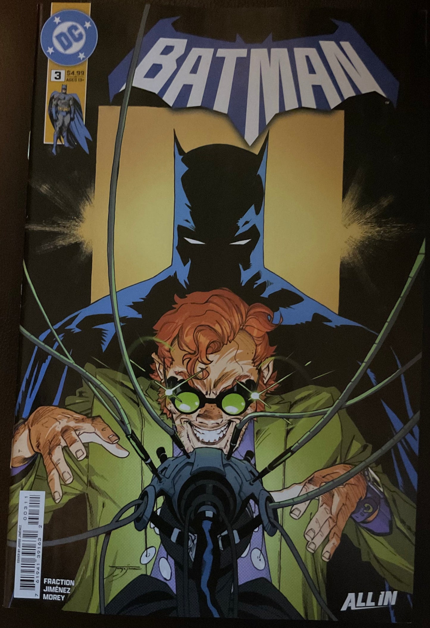 Batman #3 Cover A Jorge Jimenez (11/05/25)