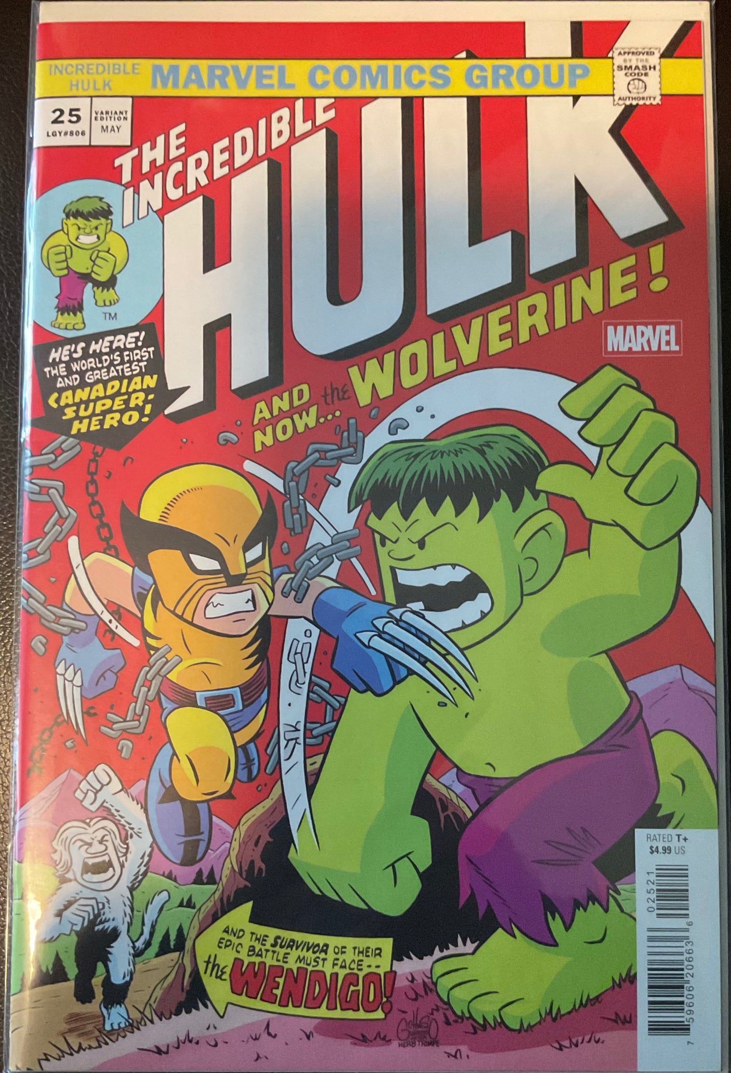The Incredible Hulk #25 (806) Chris Giarrusso Cover (Marvel Comics July 2025)