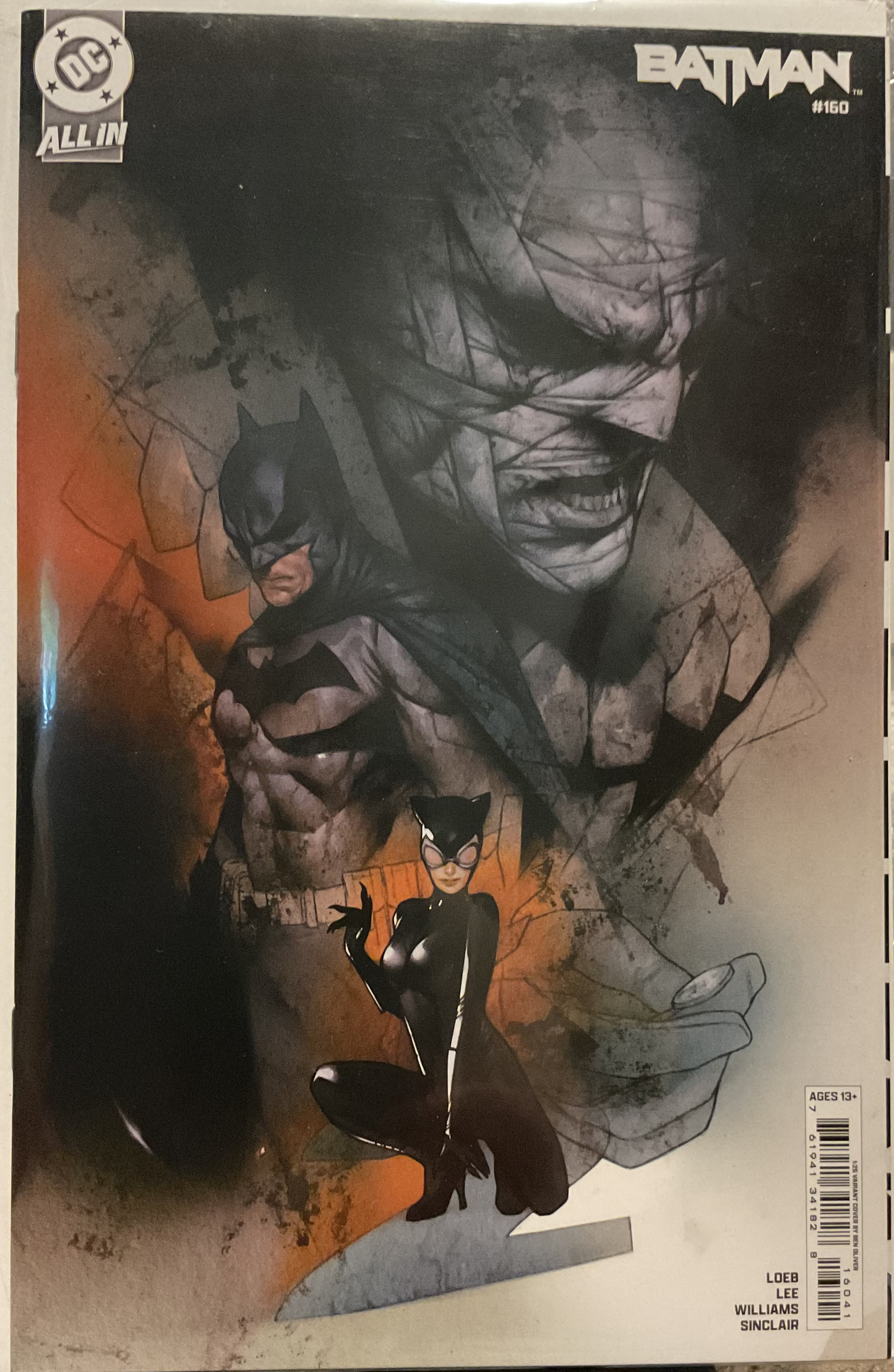 Batman #160 1:25 Variant Cover by Ben Oliver