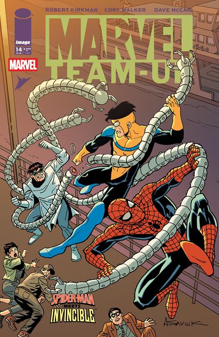 PREORDER MARVEL TEAMUP #14 FACSIMILE EDITION CVR F ALEX SAVIUK & DAVE MCCAIG VAR BY 2/9/2026