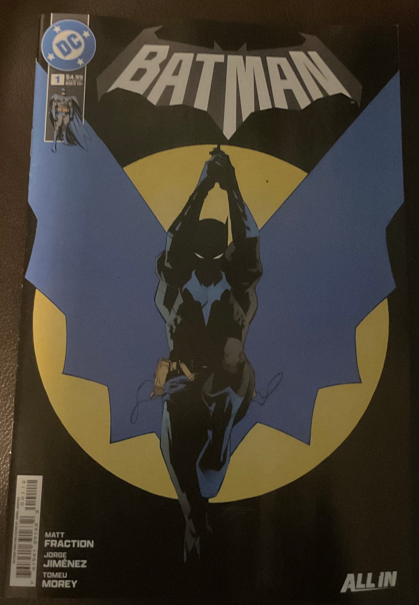 Batman #1 Cover A Jorge Jimenez Second Printing