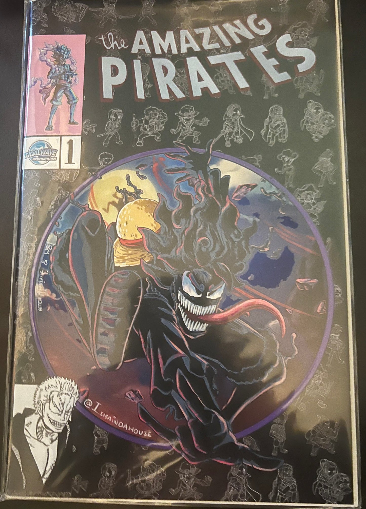 FAME: EIICHIRO ODA Tribute ONE PIECE VENOMIZED FANEXPO DALLAS The Amazing Pirate