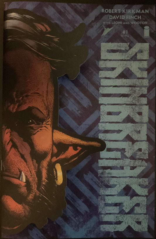 Skinbreaker #1 Cover J David Finch Die Cut Foil Mask Variant