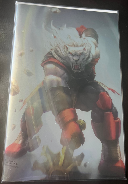 🔥 INVINCIBLE UNIVERSE BATTLE BEAST #1 TIAGO DA SILVA 616 FOIL Variant LTD 2000