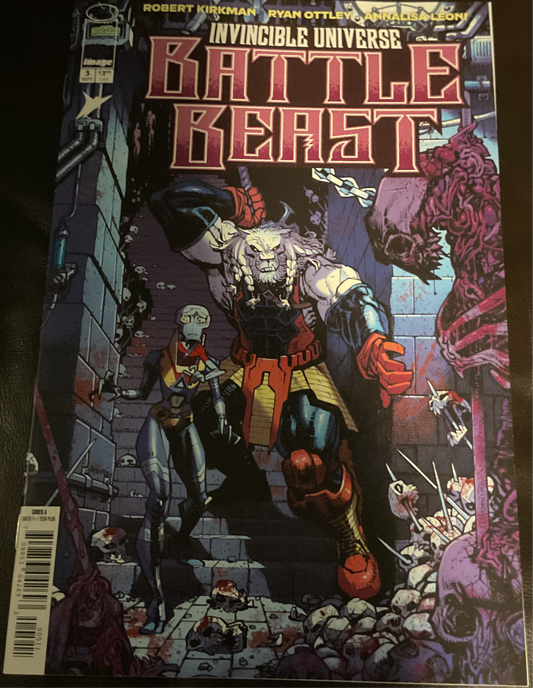 Battle Beast #5 Cover A By Ryan Ottley & Annalisa Leoni