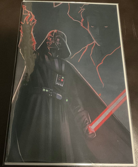 Fame: Hayden Christensen Darth Vader #1 Lava Foil LTD To 30 Conte NM With COA