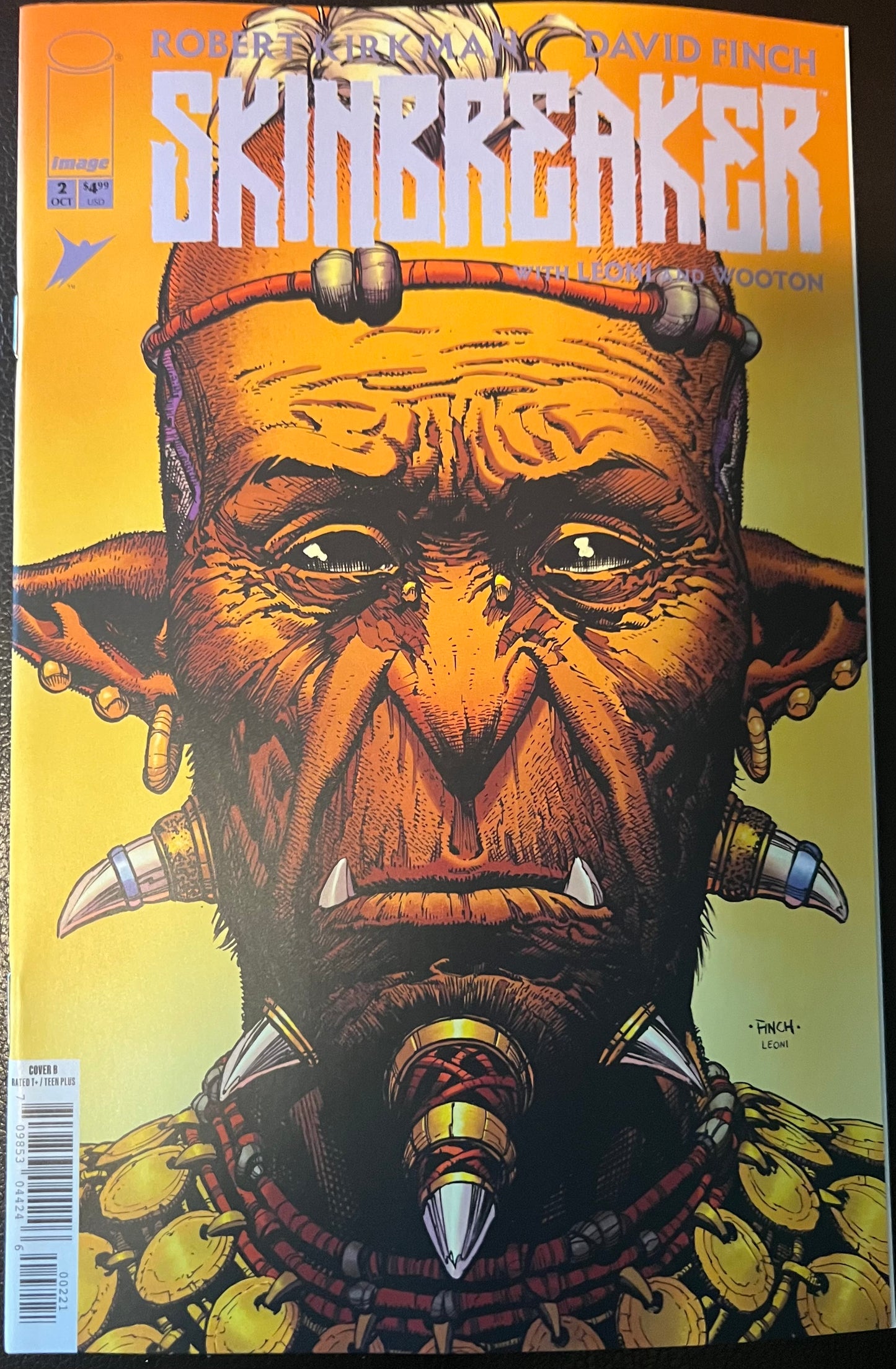 SKINBREAKER #2 CVR B DAVID FINCH PORTRAIT VAR