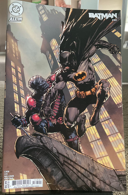 Batman Vol 3 #162 Cover B Variant David Finch Card Stock HUSH 2 Pt. 5 DC 2025