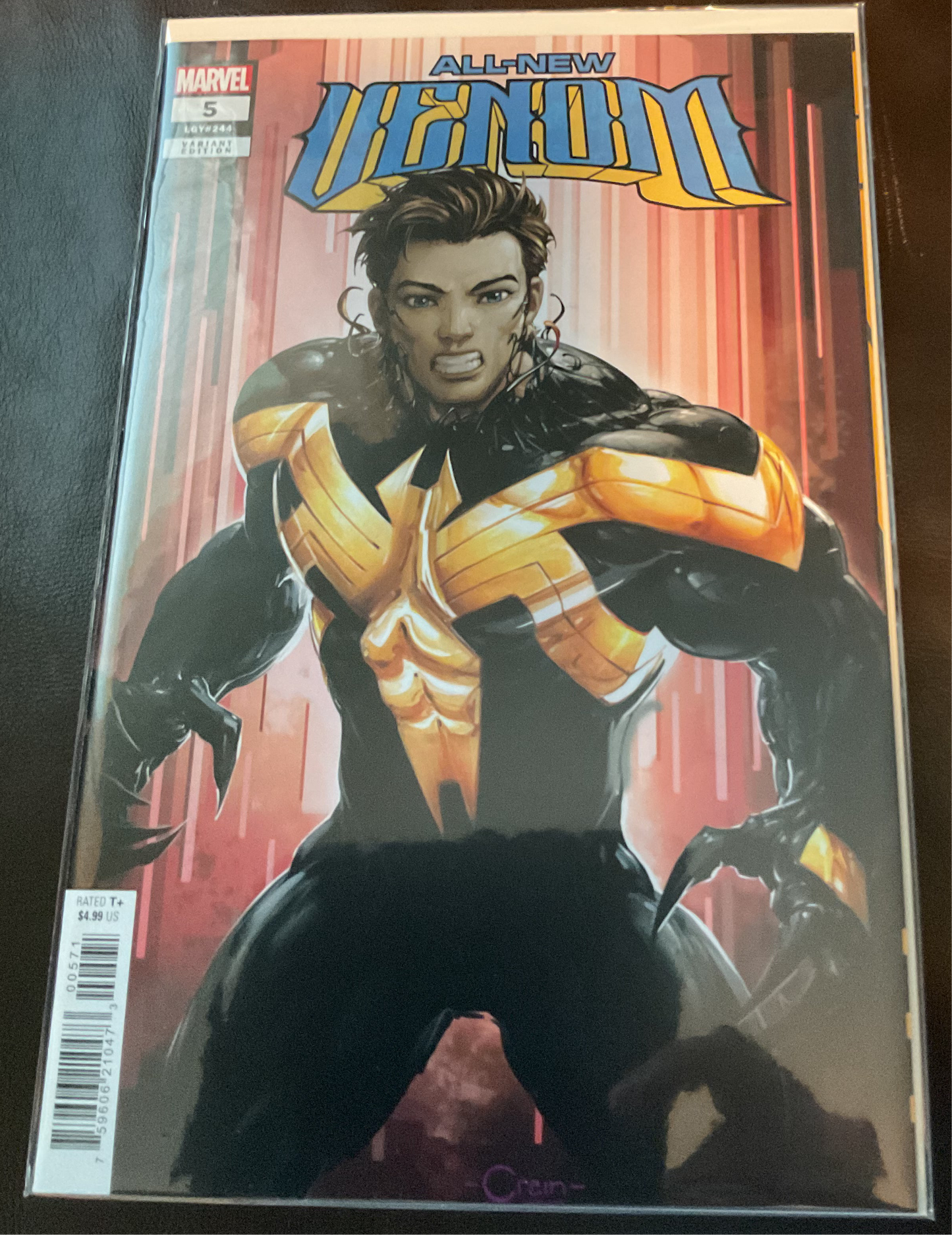 All-New Venom #5 Clayton Crain Suspect Variant C