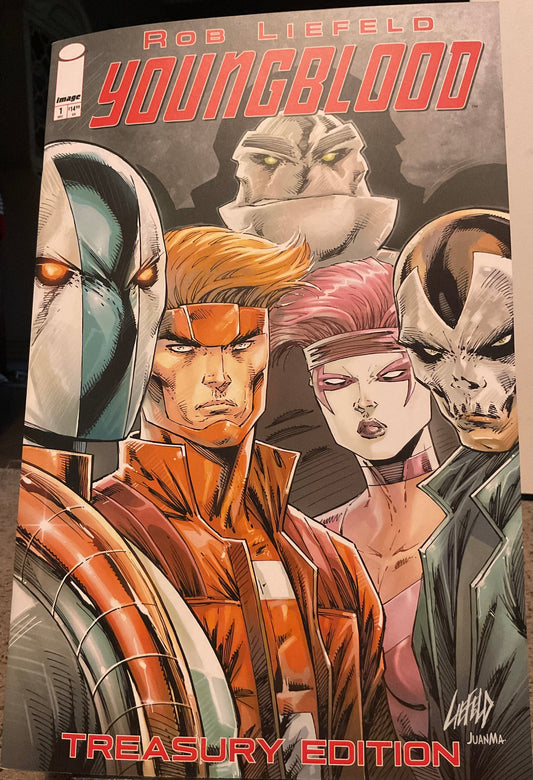 Youngblood Treasury Edition #1 2025 Stock Image