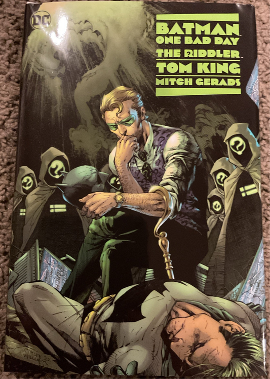 Batman One Bad Day the Riddler HC 1B-1ST NM 2024 Stock Image