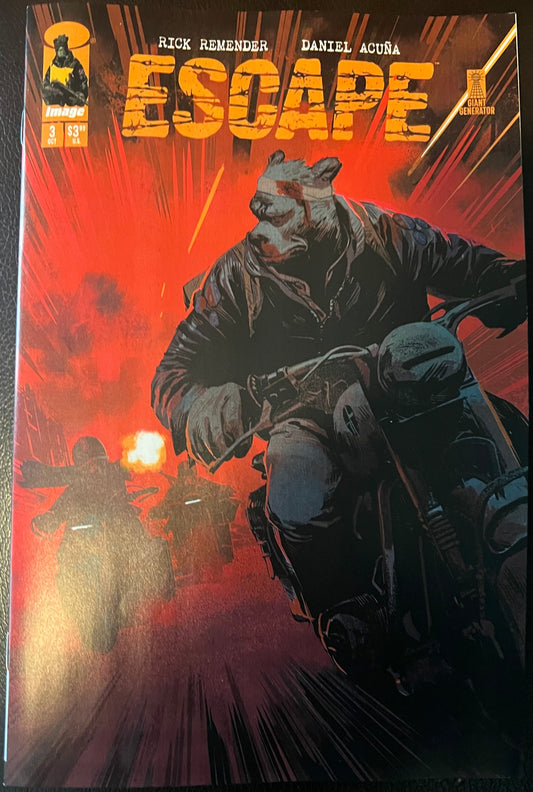 ESCAPE #3 CVR A DANIEL ACUNA