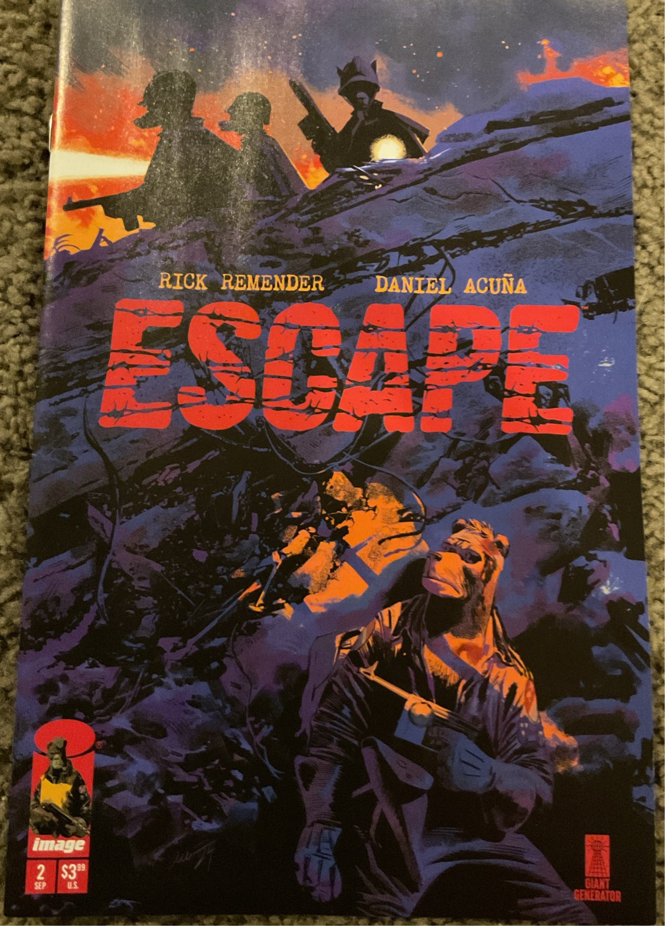 Escape #2 Cover A Daniel Acuna