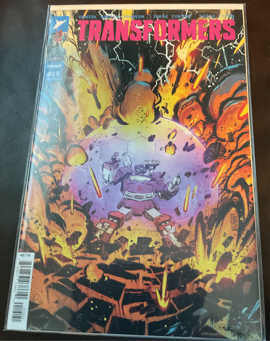 The Transformers #15 Jorge Corona & Mike Spicer Cover (Image Comics Malibu...