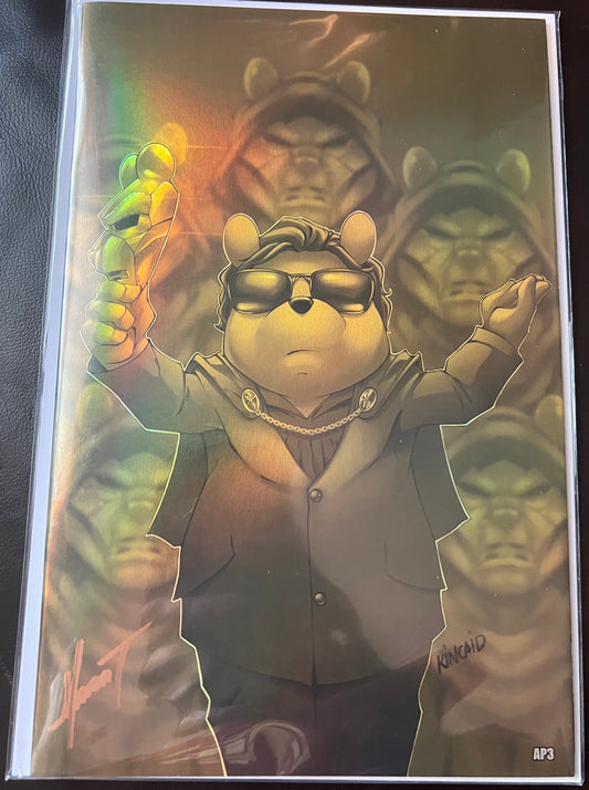 COUNTERPOINT SUPER HEROES PRESENTS DOCTOR POOHM AP3 SIGNED BY MARAT MYCHAELS COA