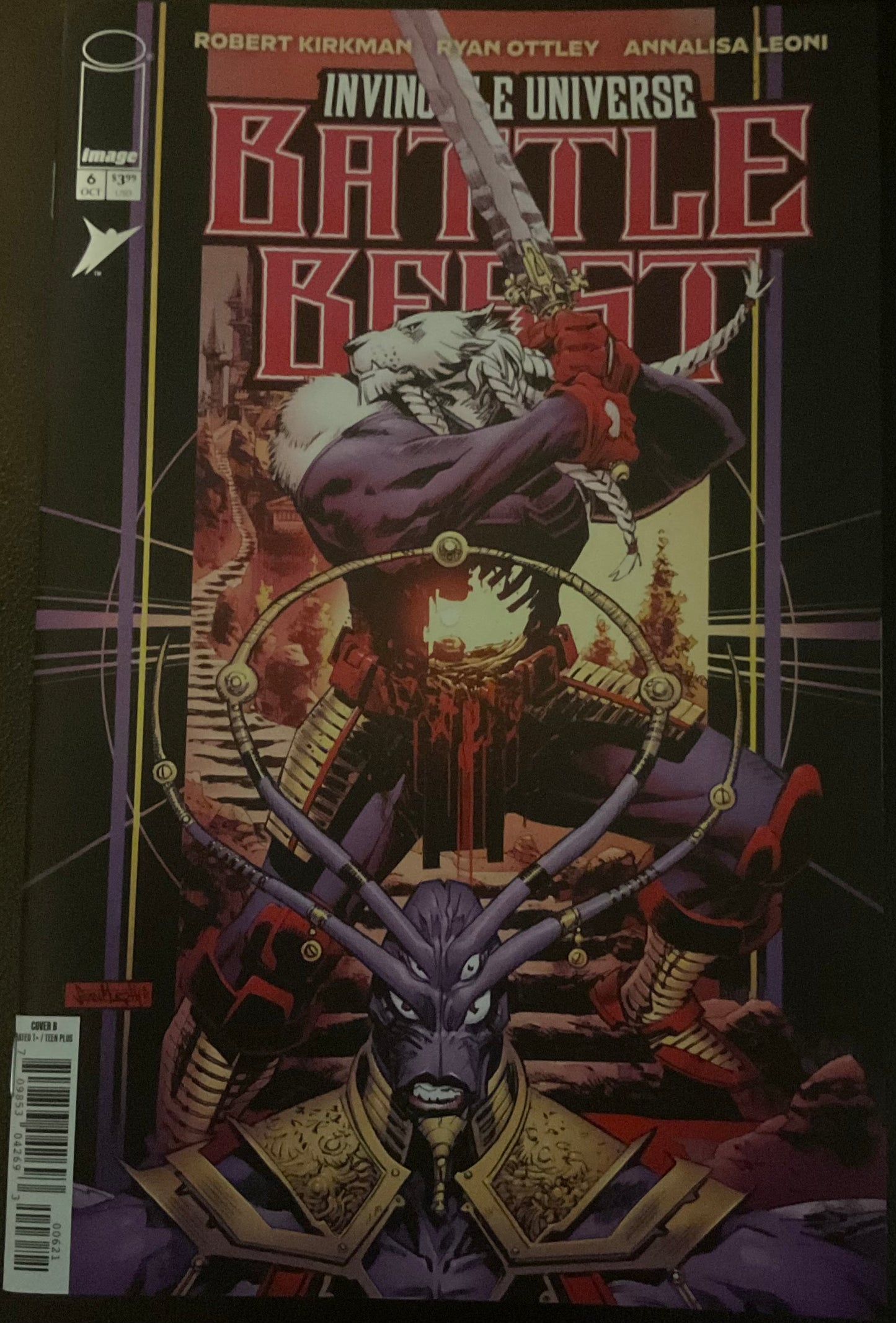 Invincible Universe Battle Beast #6 Cover B Sean Murphy