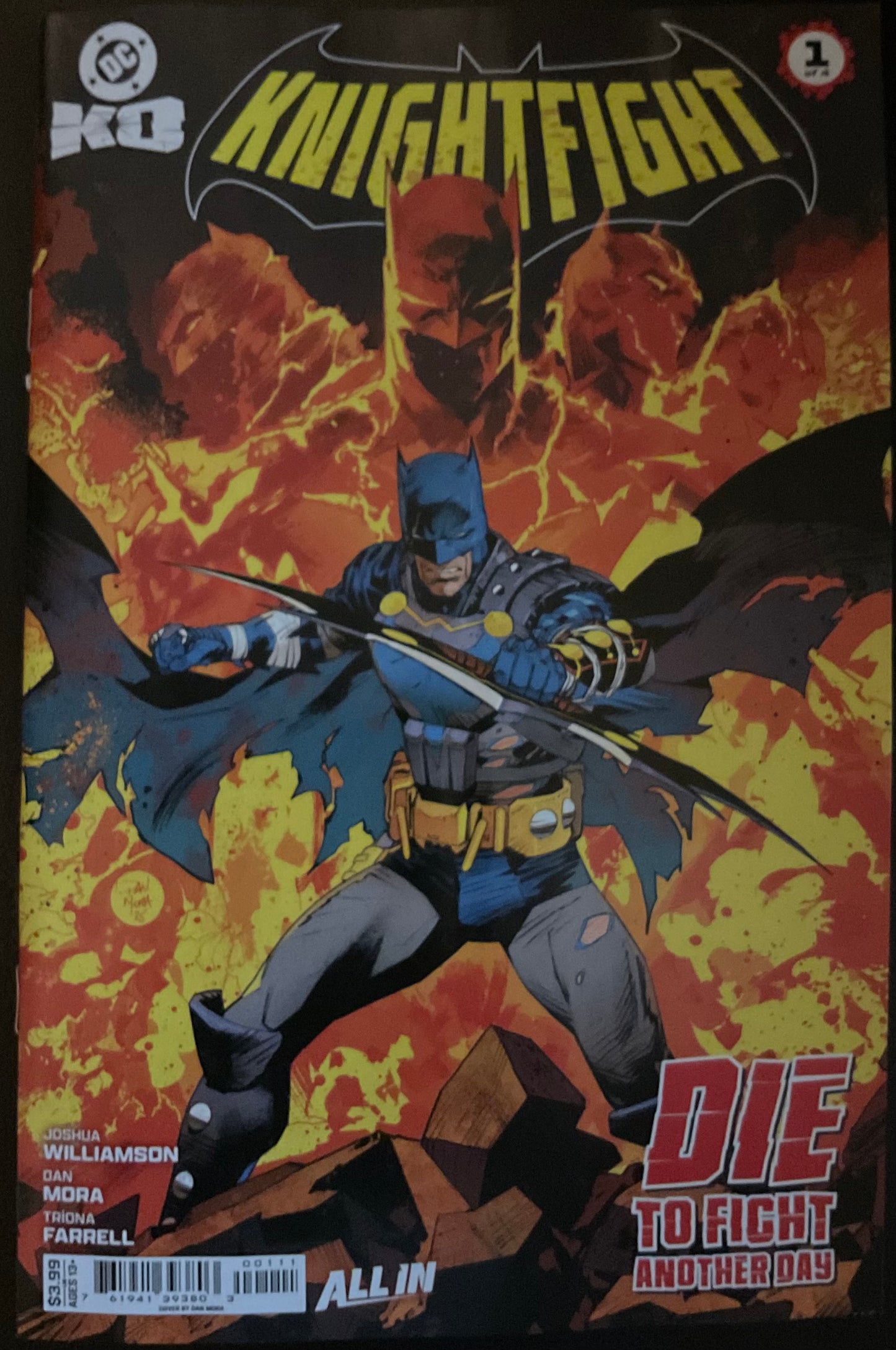 DC KO Knightfight #1 (Of 4) CVR A Dan Mora Cover  11/5 DC Comics