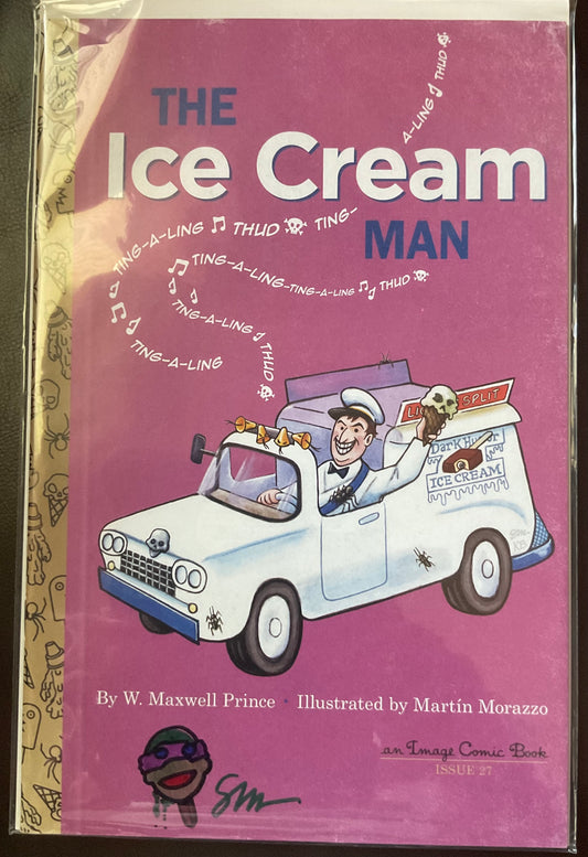 Ice Cream Man #27 Comic Book  Image Comics Signed & Remarked By Scott McFarland
