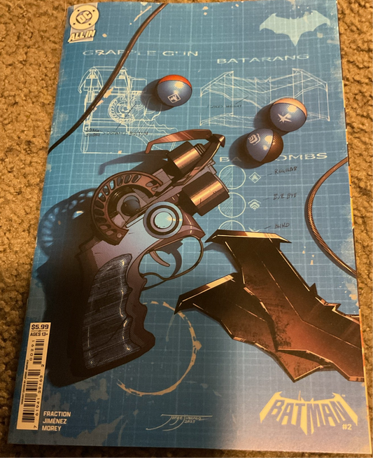 Batman #2 Cover F Jorge Jimenez Bat Gadget (10/01/25)