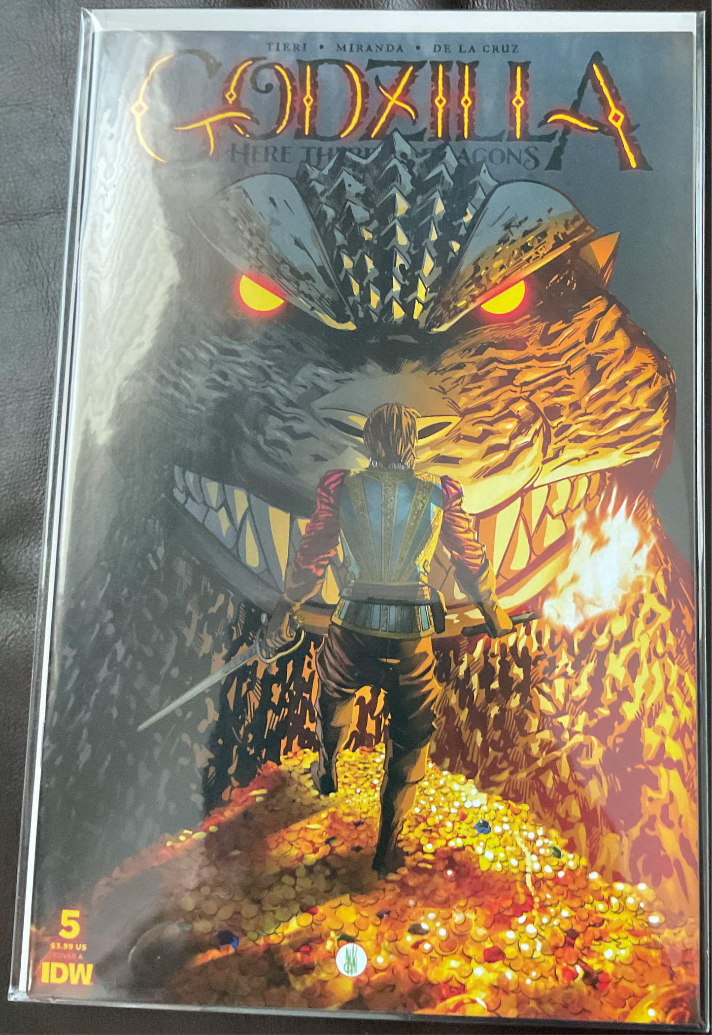 Godzilla: Here There Be Dragons #5 Cover A (Miranda)