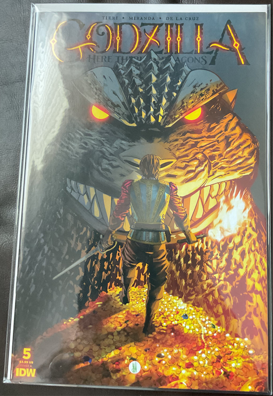 Godzilla: Here There Be Dragons #5 Cover A (Miranda)