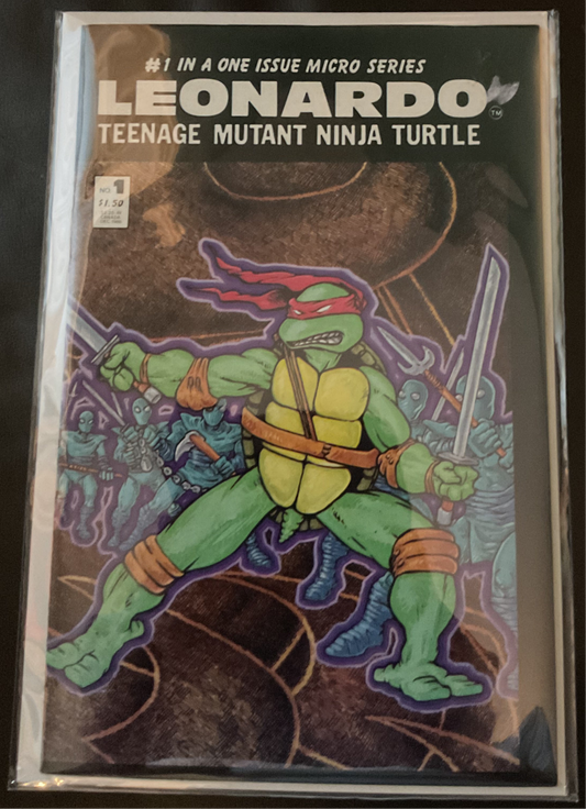 Leonardo Teenage Mutant Ninja Turtle #1 (2nd Appearance Of Shredder)