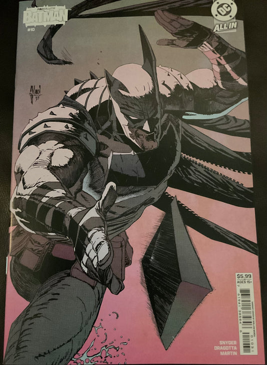 Absolute Batman #10 Guillem March Cardstock Variant Cover C