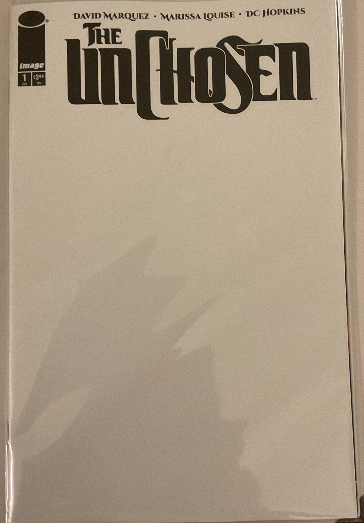THE UNCHOSEN #1 Cover A, B, BLANK | 3 BOOK SET | NM  David Marquez  | Image