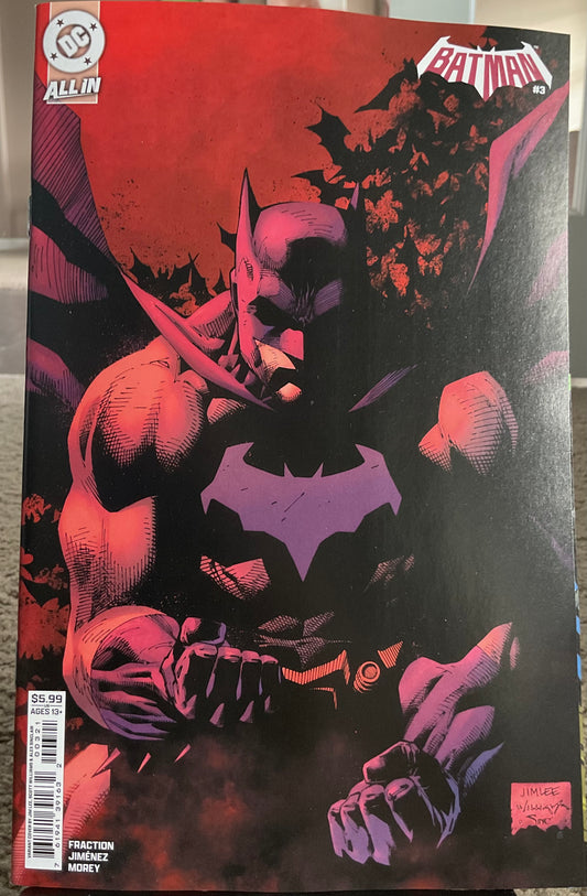Batman #3 - Jim Lee Variant Cover - DC Comics 2025