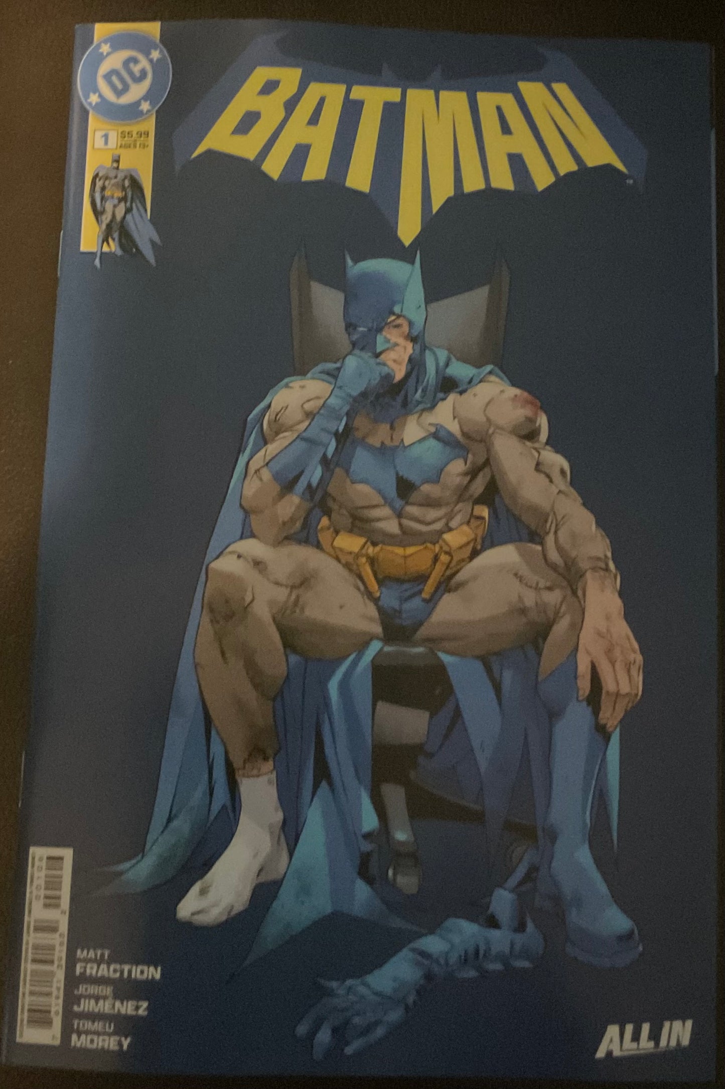 Batman #1 2nd Print Cover D Jorge Jimenez DC NM