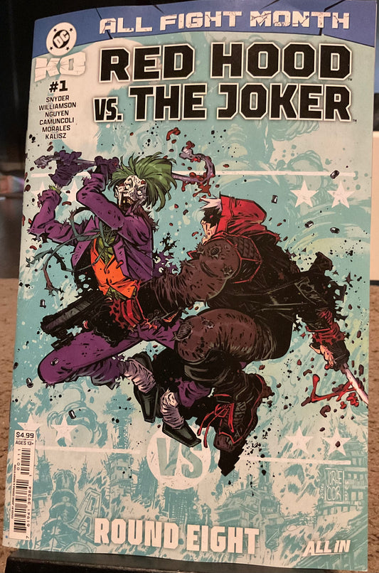 DC K.O. RED HOOD VS JOKER #1 (ONE SHOT) CVR A JORGE CORONA (12/24/25)