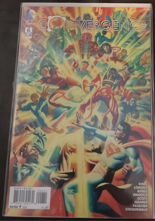 Convergence #6 Steve Rude Cover (DC Comics July 2015)