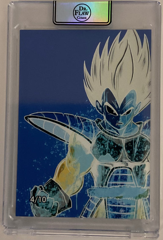 Limited Gorkem Demir Battle Damaged Goku Collectors Art Card-C2E2 Exc-#4 of 10