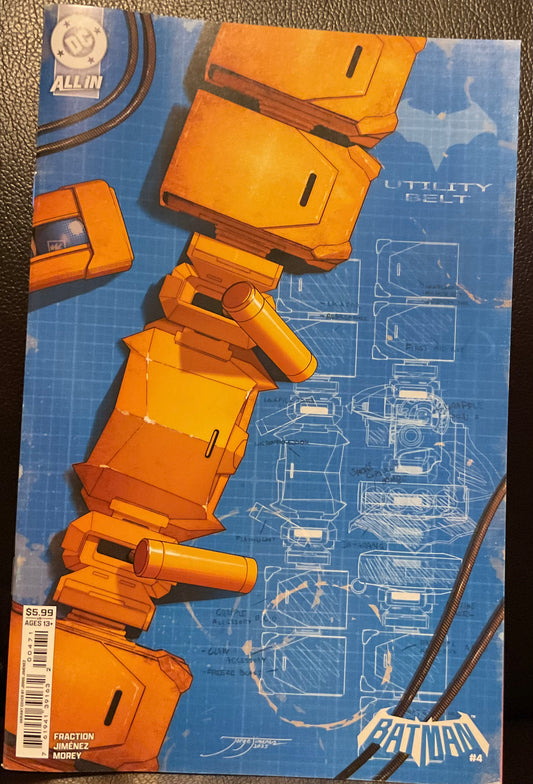 Batman #4 CVR E Jorge Jimenez Bat-Gadget Card Stock VAR 12/3 DC Comics