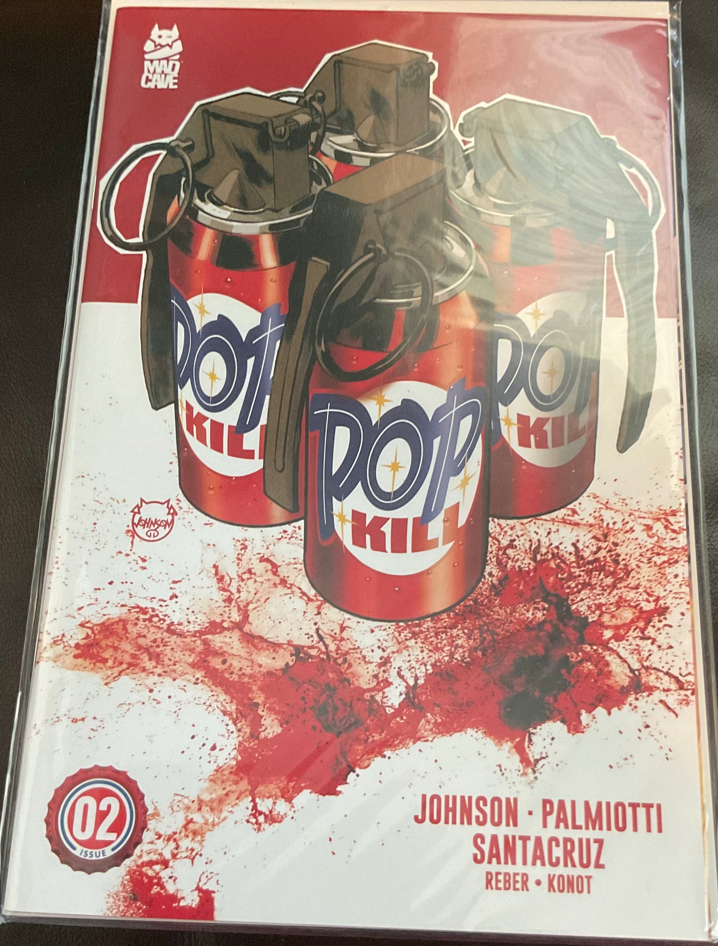 🥤 POP KILL #2 (OF 4) CVR A DAVE JOHNSON