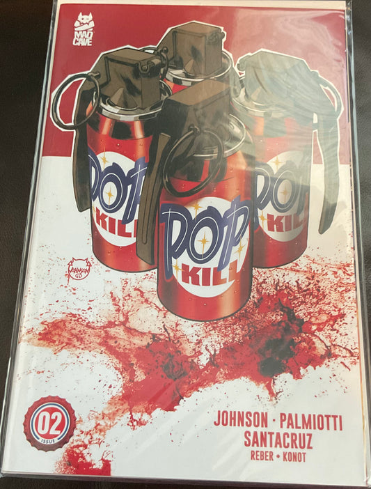 🥤 POP KILL #2 (OF 4) CVR A DAVE JOHNSON