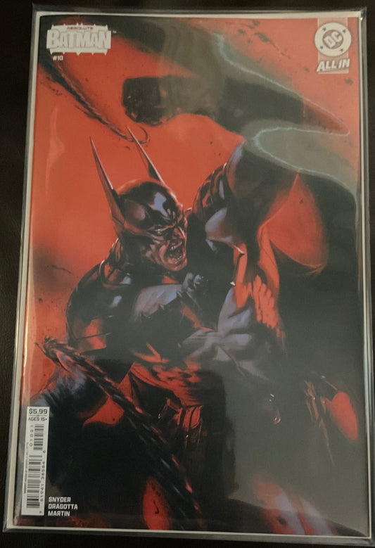 Absolute Batman #10 Gabriele Dell'otto Cardstock Variant Cover B
