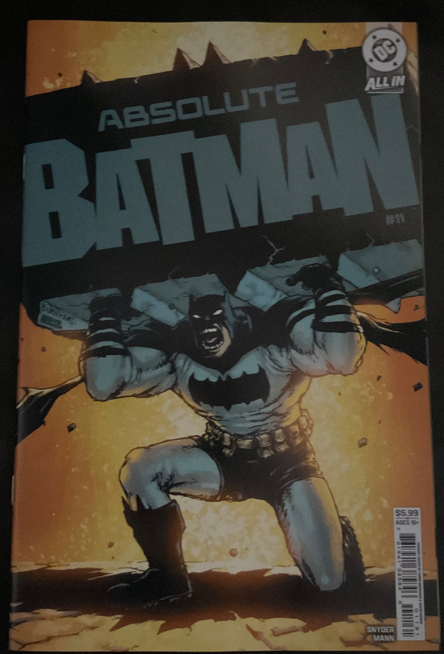 Absolute Batman #11 Chris Burnham Cardstock Variant Cover C