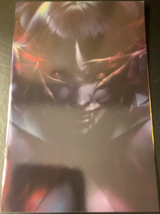 Vampirella Armageddon #1 Cover G Francesco Mattina Foil Full Art Variant