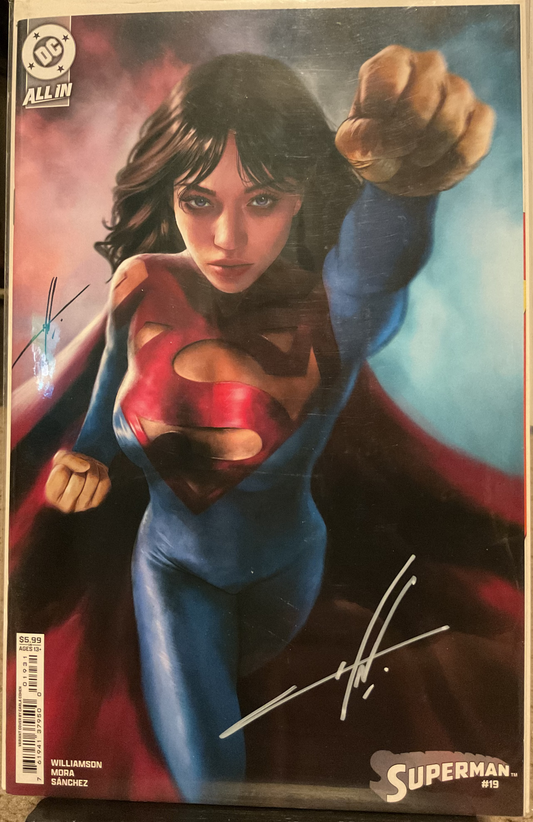 Superman #19 Signed by Carla Cohen with COA