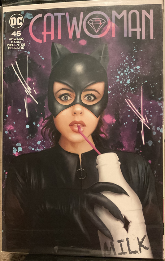 Catwoman #45 signed by Carla Cohen with COA