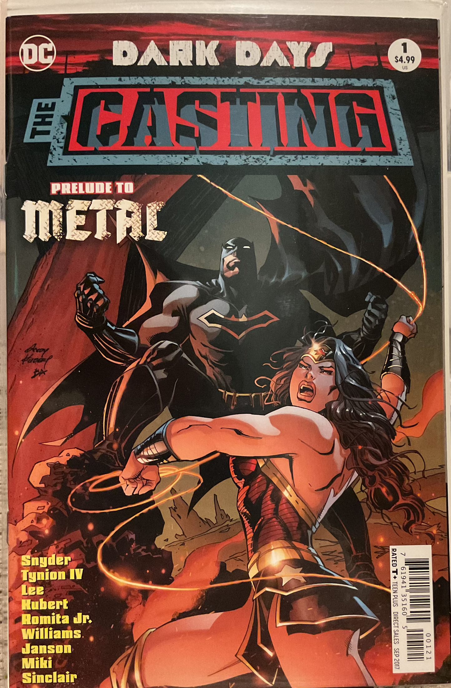 Dark Days: The Casting #1 Kubert Variant