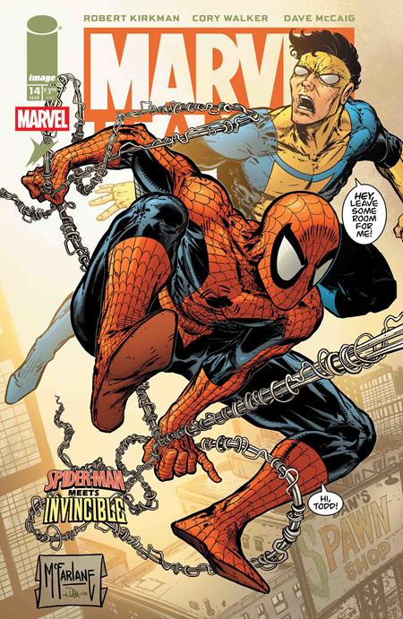 PREORDER MARVEL TEAMUP #14 FACSIMILE EDITION CVR D TODD MCFARLANE & DAVE MCCAIG VAR BY 2/9/2026